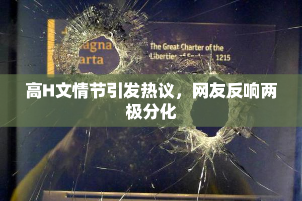 高H文情节引发热议，网友反响两极分化
