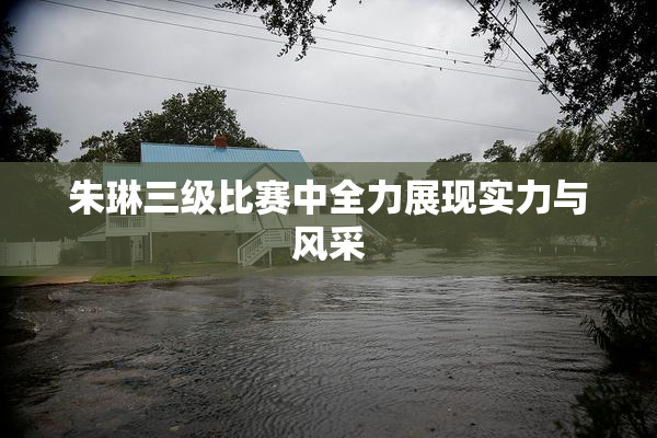 朱琳三级比赛中全力展现实力与风采