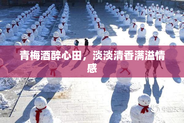 青梅酒醉心田，淡淡清香满溢情感