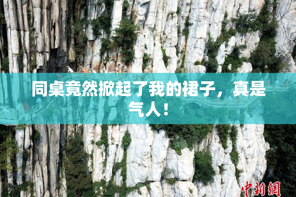 同桌竟然掀起了我的裙子，真是气人！