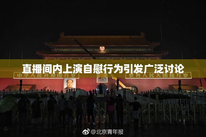 直播间内上演自慰行为引发广泛讨论