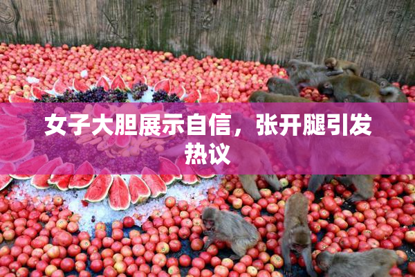 女子大胆展示自信，张开腿引发热议