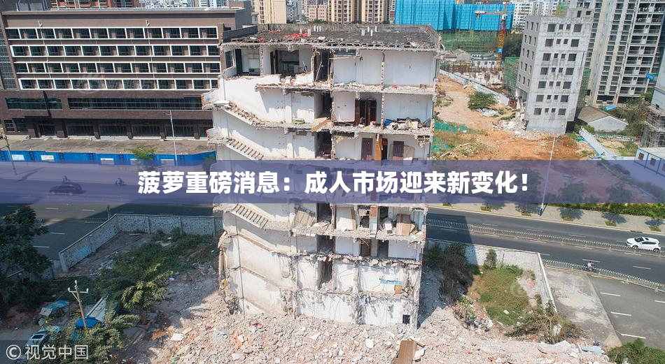 菠萝重磅消息：成人市场迎来新变化！