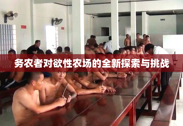 务农者对欲性农场的全新探索与挑战