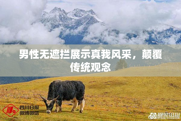 男性无遮拦展示真我风采，颠覆传统观念