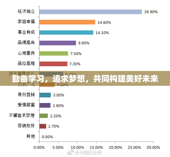 勤奋学习，追求梦想，共同构建美好未来