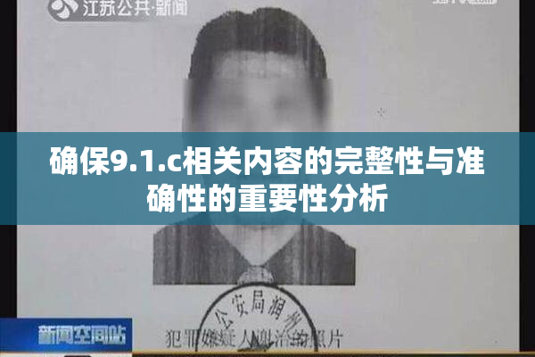 确保9.1.c相关内容的完整性与准确性的重要性分析