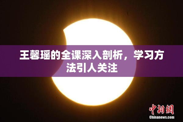 王馨瑶的全课深入剖析，学习方法引人关注