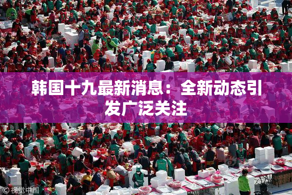 韩国十九最新消息：全新动态引发广泛关注