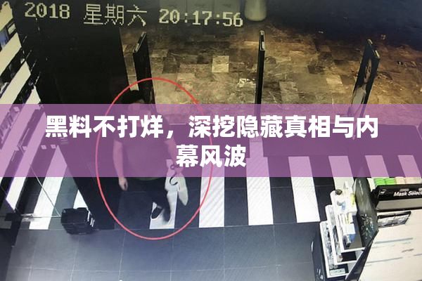 黑料不打烊，深挖隐藏真相与内幕风波