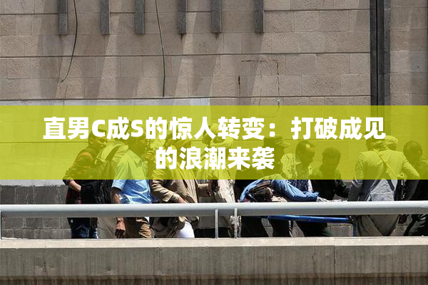 直男C成S的惊人转变：打破成见的浪潮来袭
