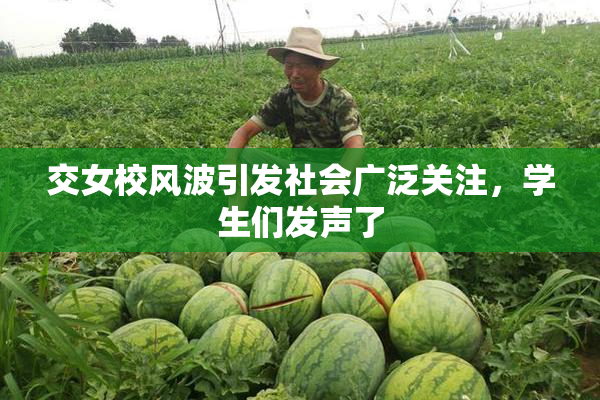 交女校风波引发社会广泛关注，学生们发声了