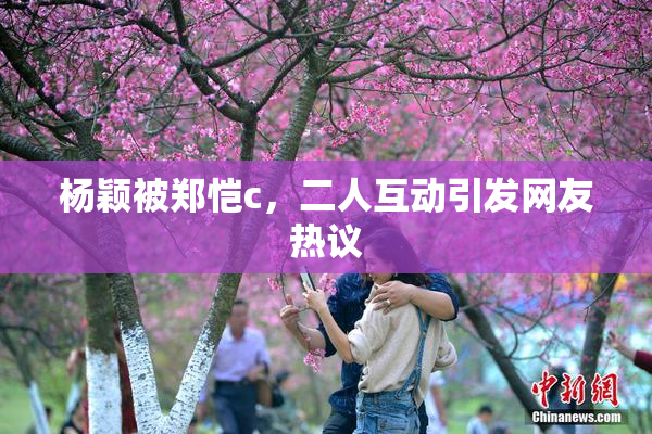 杨颖被郑恺c，二人互动引发网友热议