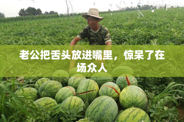 老公把舌头放进嘴里，惊呆了在场众人