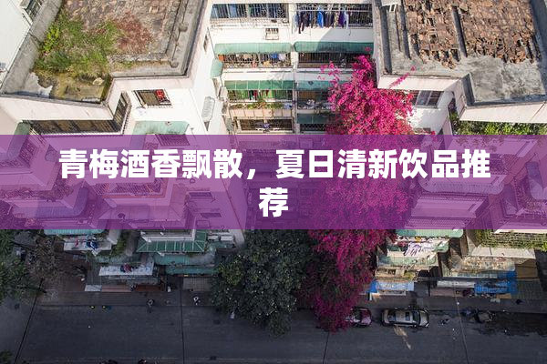 青梅酒香飘散，夏日清新饮品推荐