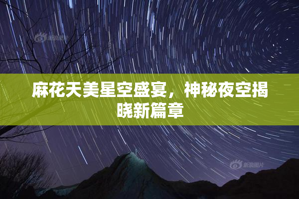 麻花天美星空盛宴，神秘夜空揭晓新篇章