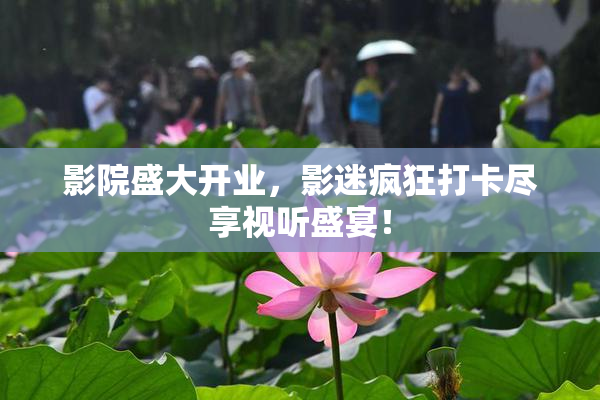 影院盛大开业，影迷疯狂打卡尽享视听盛宴！