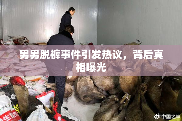 男男脱裤事件引发热议，背后真相曝光