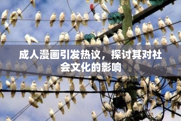 成人漫画引发热议，探讨其对社会文化的影响