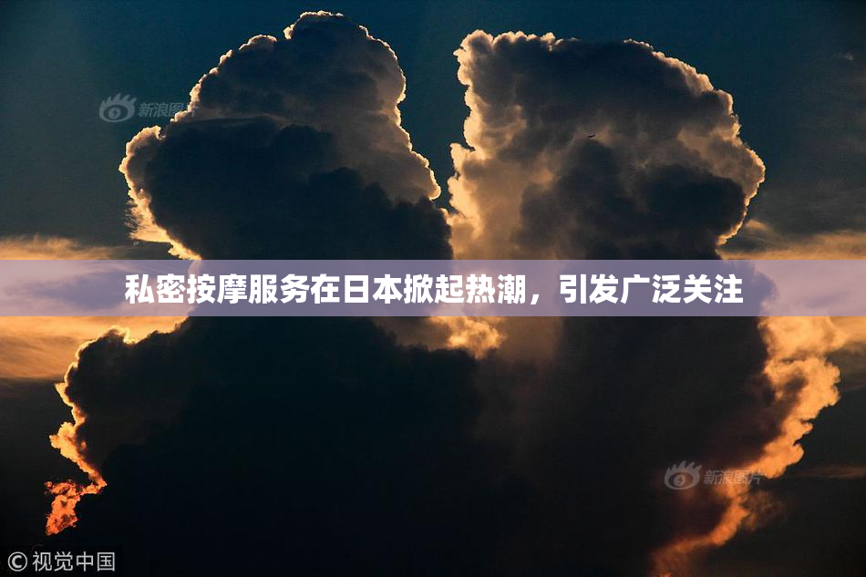 私密按摩服务在日本掀起热潮，引发广泛关注
