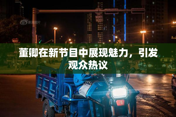 董卿在新节目中展现魅力，引发观众热议