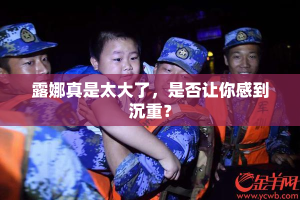 露娜真是太大了，是否让你感到沉重？