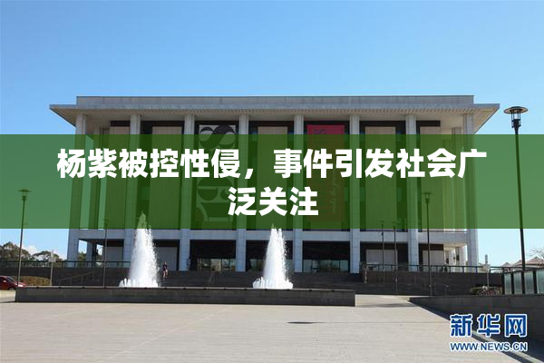 杨紫被控性侵，事件引发社会广泛关注