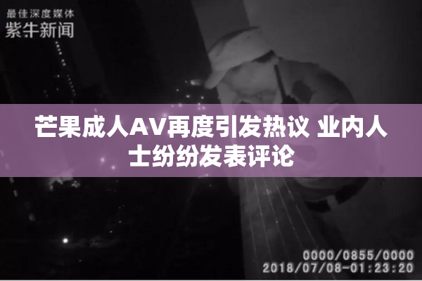芒果成人AV再度引发热议 业内人士纷纷发表评论