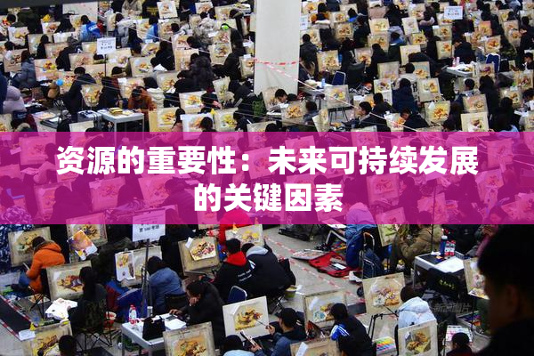 资源的重要性：未来可持续发展的关键因素