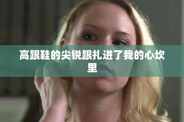 高跟鞋的尖锐跟扎进了我的心坎里