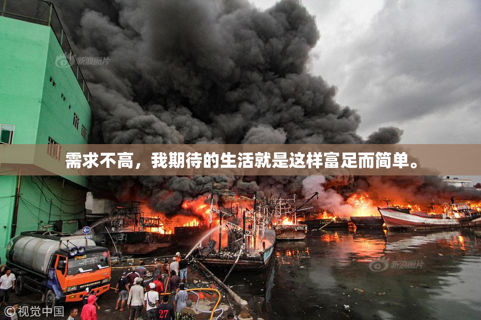 需求不高，我期待的生活就是这样富足而简单。
