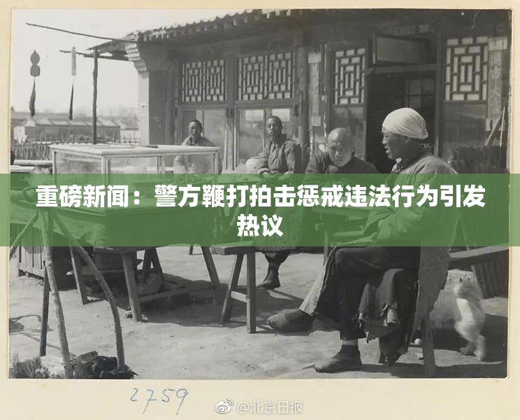 重磅新闻：警方鞭打拍击惩戒违法行为引发热议