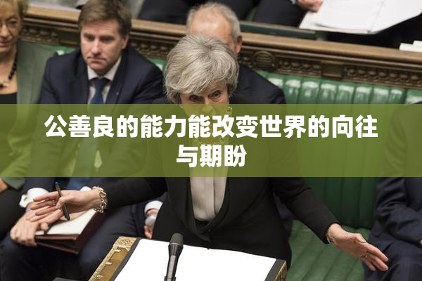 公善良的能力能改变世界的向往与期盼