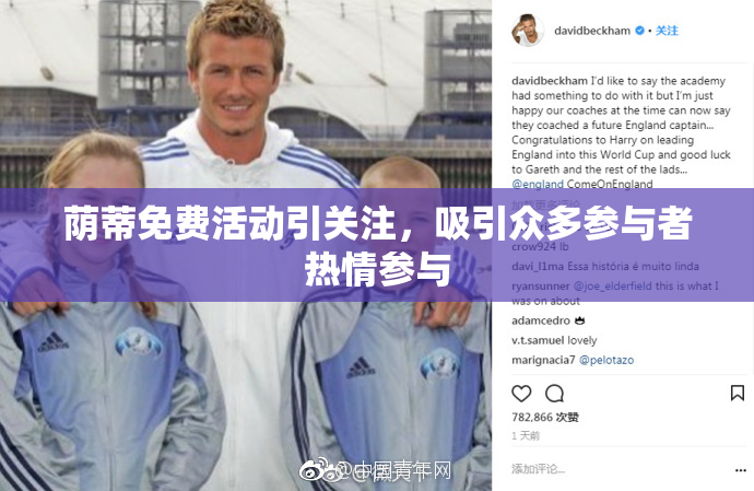 荫蒂免费活动引关注，吸引众多参与者热情参与