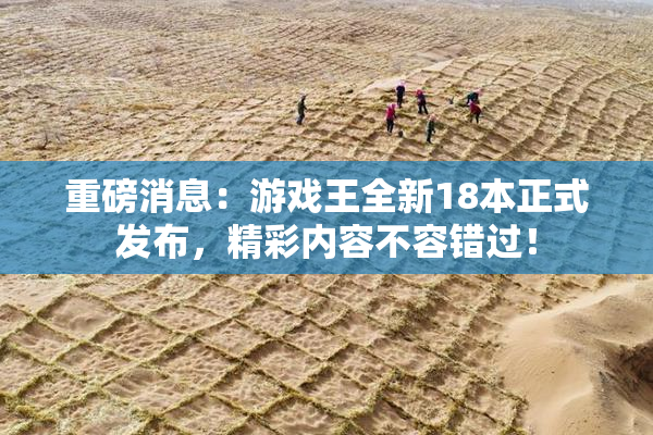 重磅消息：游戏王全新18本正式发布，精彩内容不容错过！