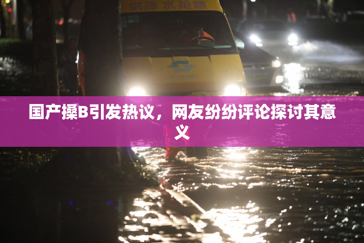 国产搡B引发热议，网友纷纷评论探讨其意义