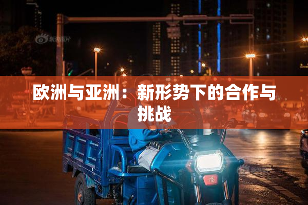 欧洲与亚洲：新形势下的合作与挑战