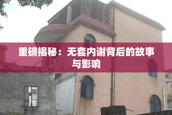 重磅揭秘：无套内谢背后的故事与影响