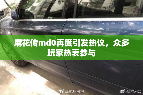麻花传md0再度引发热议，众多玩家热衷参与