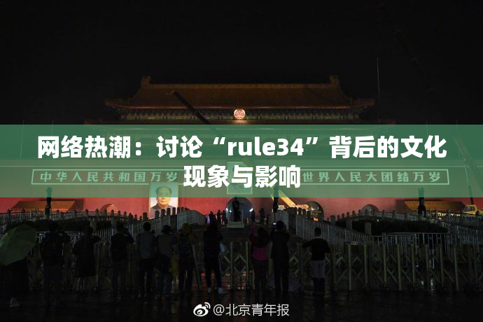 网络热潮：讨论“rule34”背后的文化现象与影响