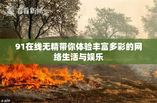 91在线无精带你体验丰富多彩的网络生活与娱乐